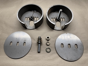 Rear air bag brackets - 1966-1970 Buick Fullsize - set